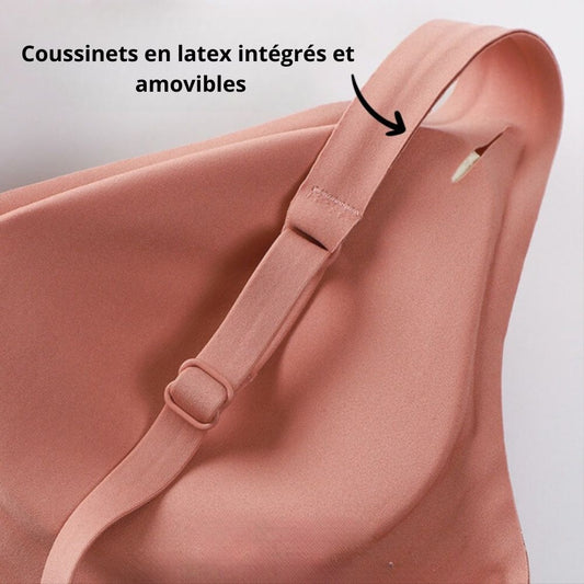 Soutien-gorge confort sans couture et sans armatures