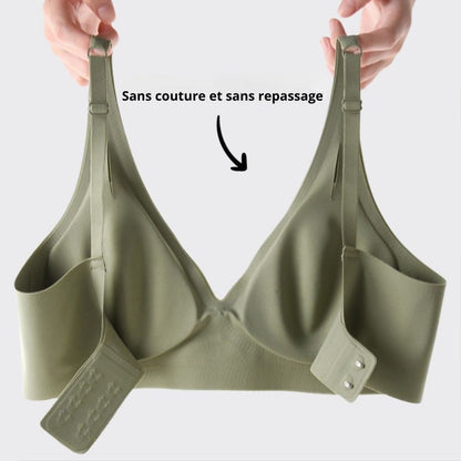 Soutien-gorge confort sans couture et sans armatures