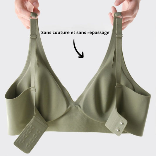 Soutien-gorge confort sans couture et sans armatures