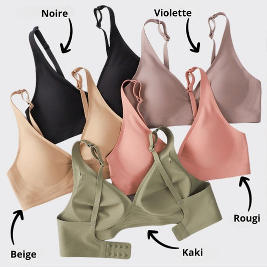 Soutien-gorge confort sans couture et sans armatures